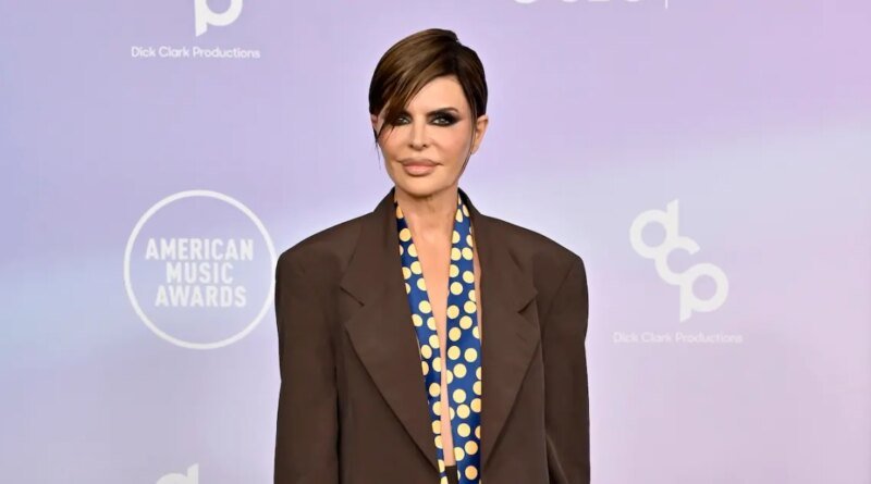 Lisa Rinna Goes Shirtless, Sporting a Tie with Husband Harry Hamlin