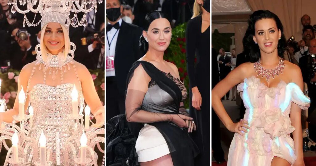 Katy Perry's Met Gala Fashion: From Chandelier Dress to Angel Wings