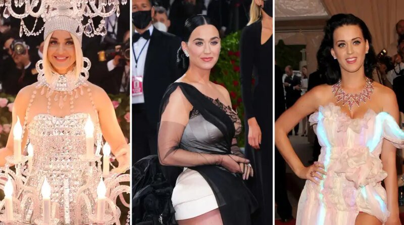 Katy Perry's Met Gala Fashion: From Chandelier Dress to Angel Wings