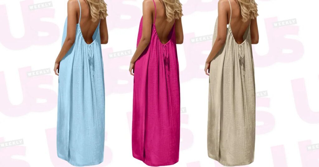This $13 Backless Maxi Dress Was My Vacation MVP