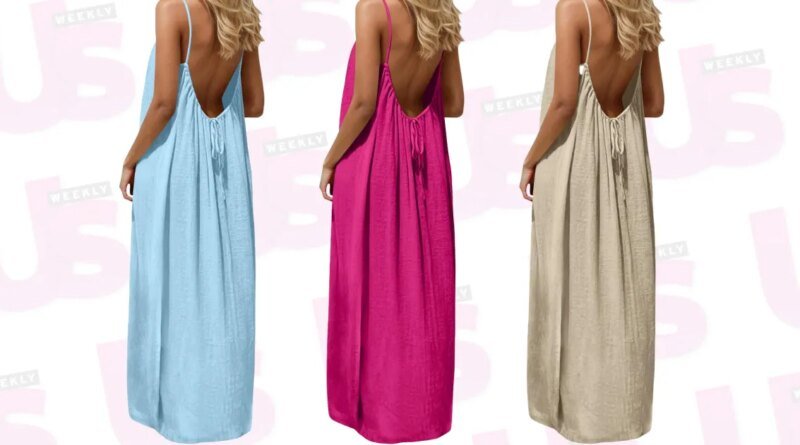 This $13 Backless Maxi Dress Was My Vacation MVP