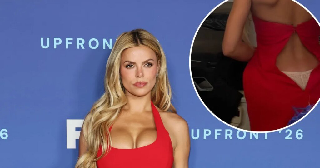 Brooks Nader Shows Off Her Lingerie in Daring Dress Reveal