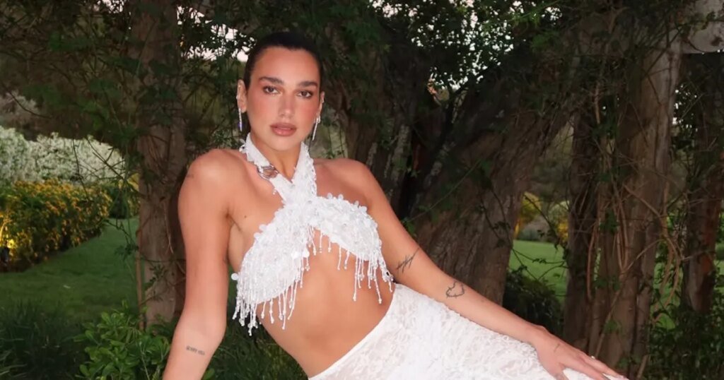 Dua Lipa Shows Off Bikini Body During Speculated Bachelorette Getaway