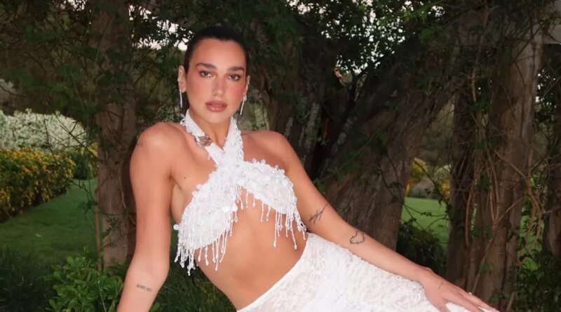 Dua Lipa Shows Off Bikini Body During Speculated Bachelorette Getaway