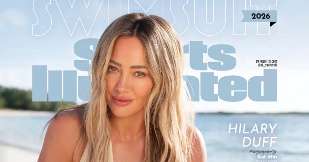 Hilary Duff Rocks a Bikini on the 2026 SI Swimsuit Cover