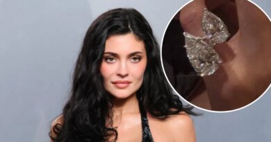 Kylie Jenner Flaunts Impressive Pear-Shaped Diamond Ring