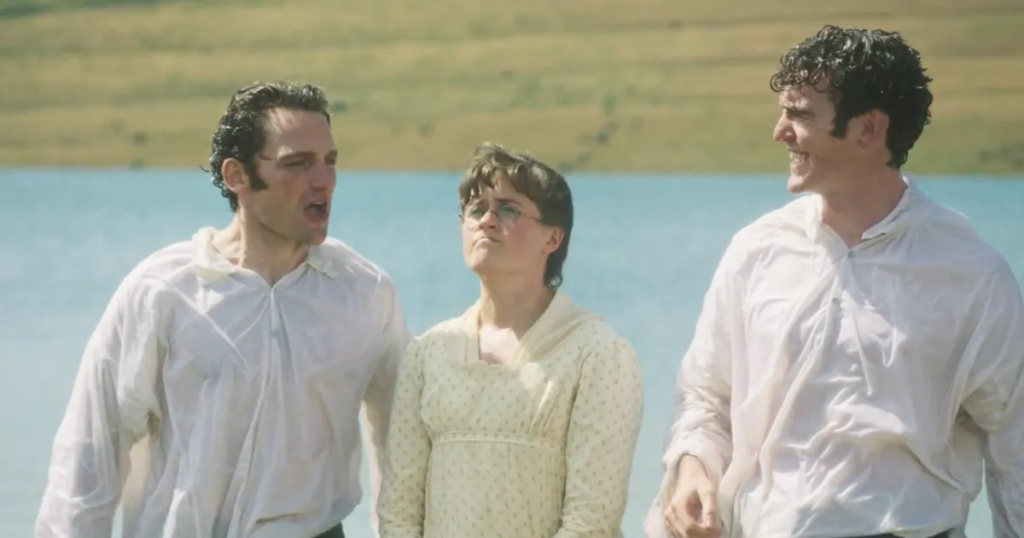 Cast of Other Bennet Sisters Love Triangle: Ella Bruccoleri and Donal Finn