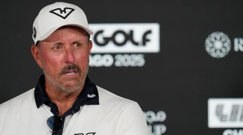 Phil Mickelson Faces Allegations of 'Nonconsensual' Conduct Involving a Woman