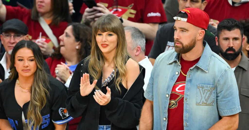 Taylor Swift Shines in a Chic Yellow Dress Alongside Travis Kelce