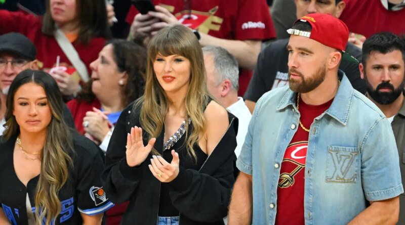 Taylor Swift Shines in a Chic Yellow Dress Alongside Travis Kelce