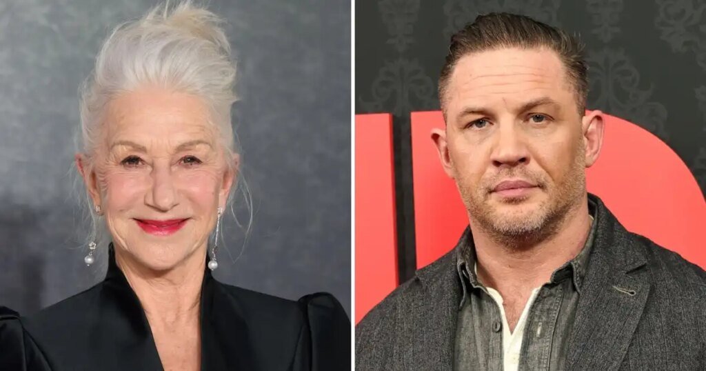 Helen Mirren Backs Tom Hardy in 'MobLand' Controversy