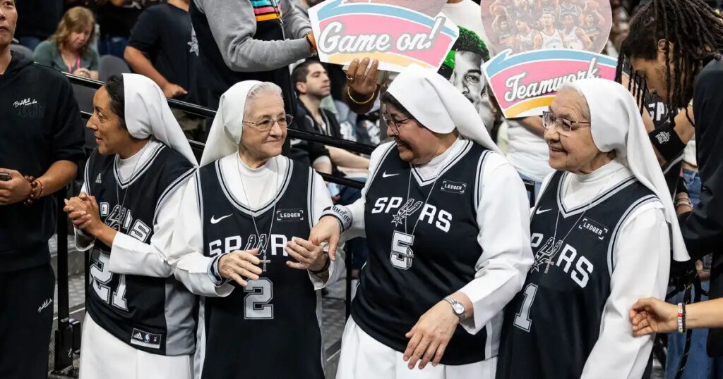 Meet the Spurs Nuns Captivating Audiences at the NBA Finals