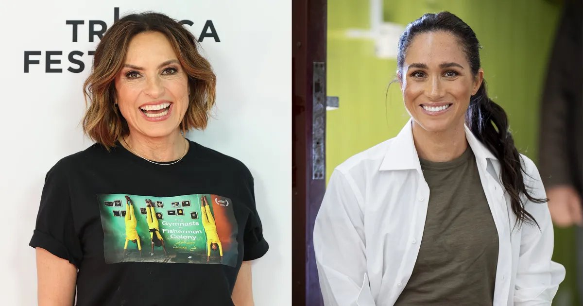 Mariska Hargitay and Meghan Markle Rock This Playful Sneaker Trend