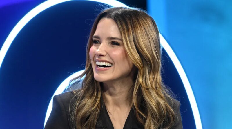 Sophia Bush Elevates Basic Tops with Her Chic Pencil Midi Skirt Style