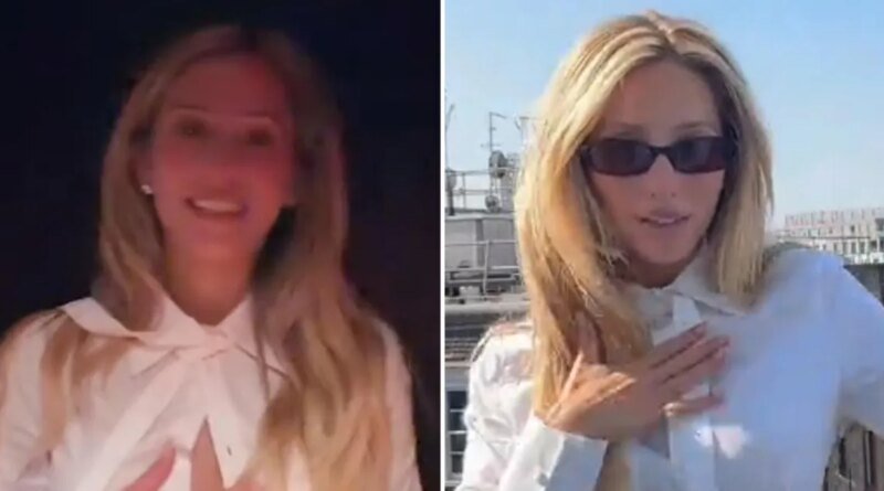 Alix Earle Takes Wardrobe Malfunction in Stride with a Smile