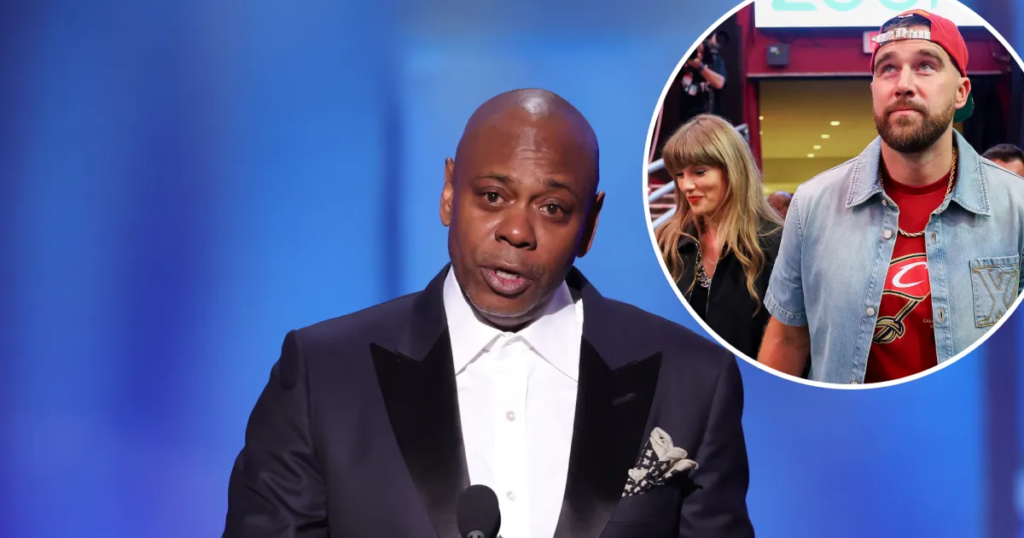 Dave Chappelle Surprised by Travis Kelce's Bachelor Bash