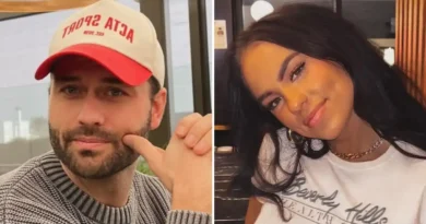 Dakota Mortensen Seen with Shinia Powell During Taylor Drama