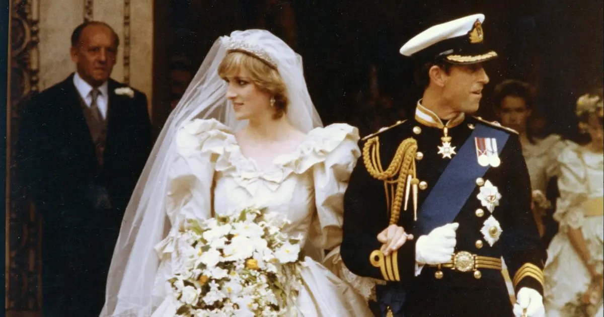 Did Princess Diana Accidentally Spill Perfume on Her Wedding Dress?