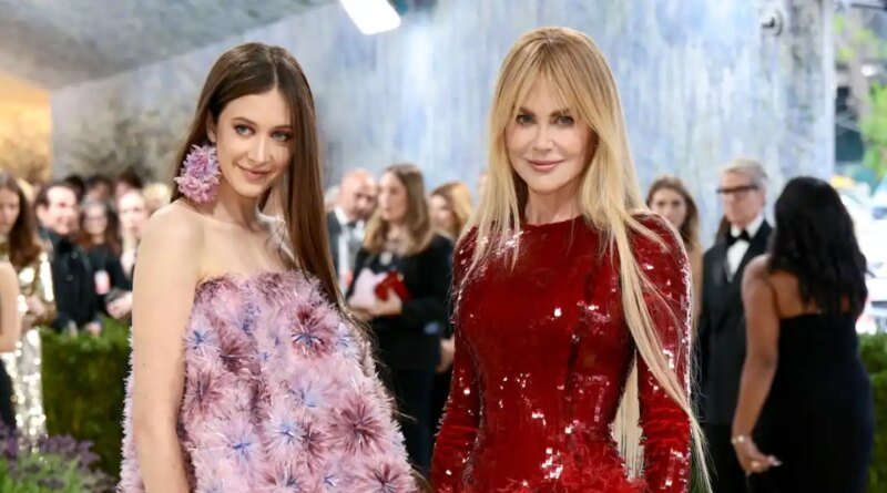 Nicole Kidman's Daughter Sunday Rose Dazzles at Dior Fashion Show