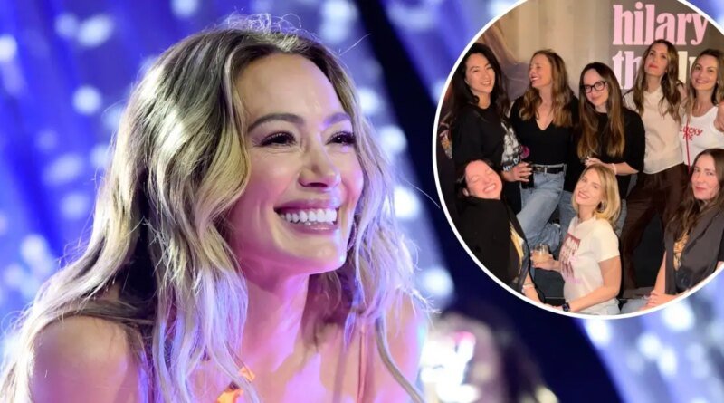 Hilary Duff's Celebrity Mom Group Hits the Show After Ashley Drama