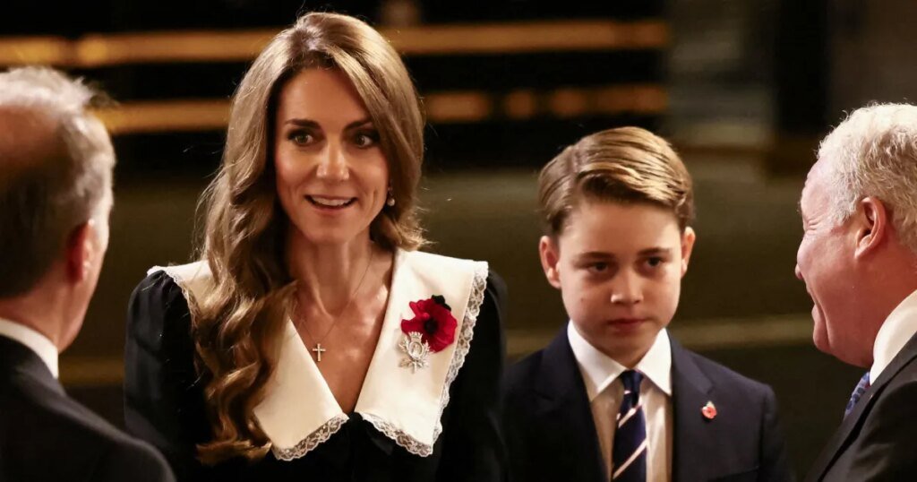 Prince George Resembles William During Outing with Kate