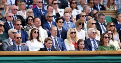 William and Kate Take Kids George and Charlotte to Wimbledon