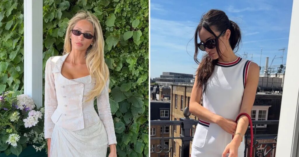 Alix Earle and Sister Ashtin Showcase Unique Styles at Wimbledon