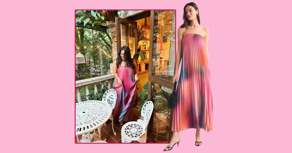 This Tropical Maxi Dress Earned Me Over 15 Compliments in Just One Night!