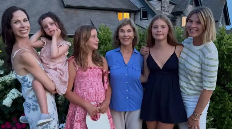Laura Bush Shares a Rare Family Moment with Daughters and Grandchildren