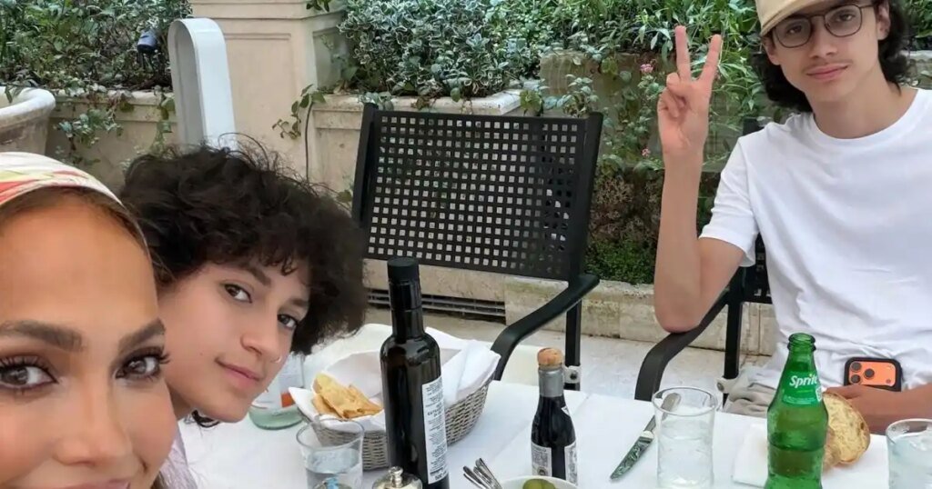 Jennifer Lopez Posts Photos of Twins During Their Pre-College Trip