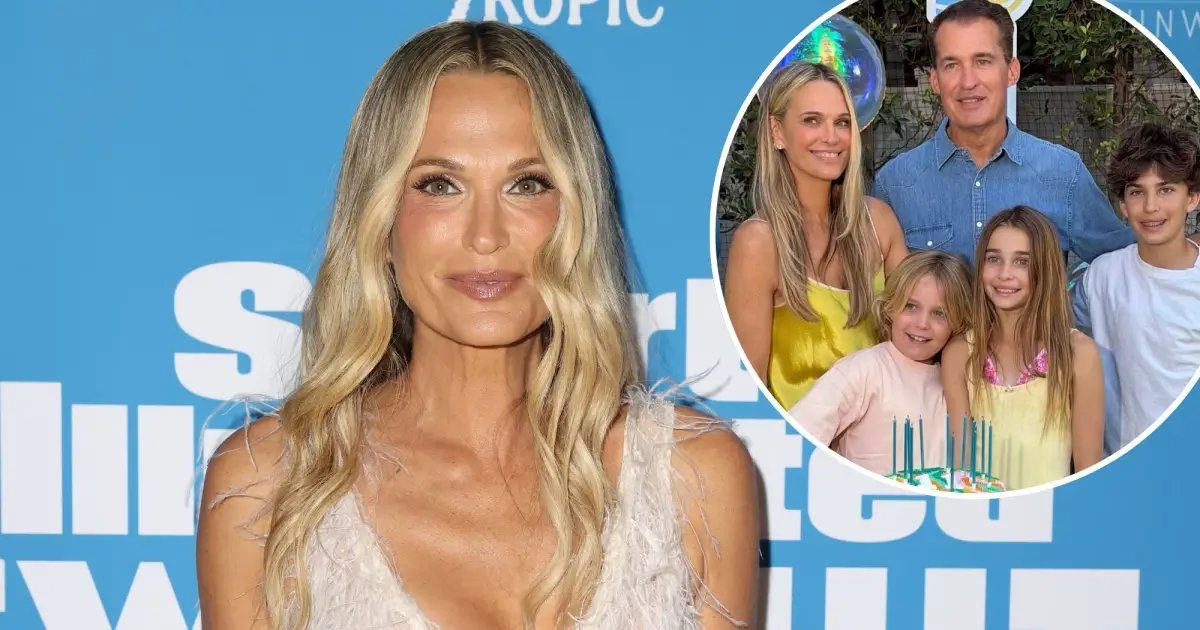 Molly Sims Keeps a Strict Routine with Her Three Kids in Los Angeles