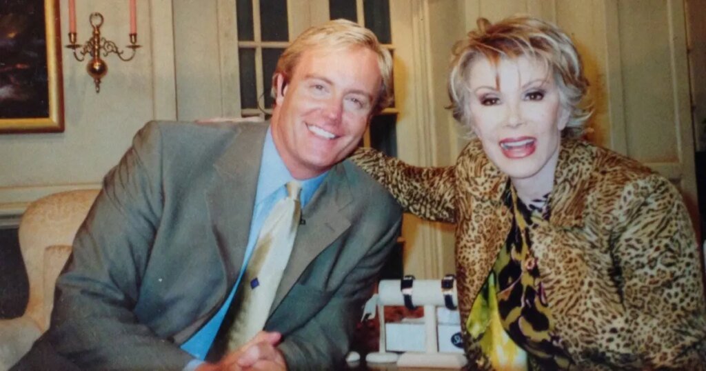 Rick Domeier of QVC Honors Designer Joan Rivers