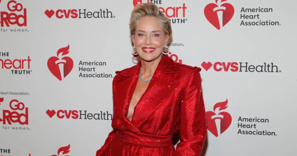 Sharon Stone's Brown Maxi Dress: The Ideal Wedding Attire