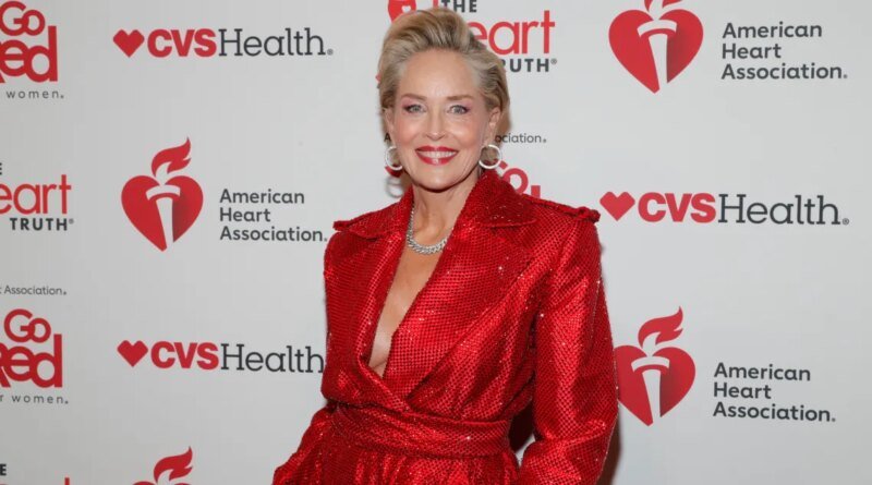 Sharon Stone's Brown Maxi Dress: The Ideal Wedding Attire