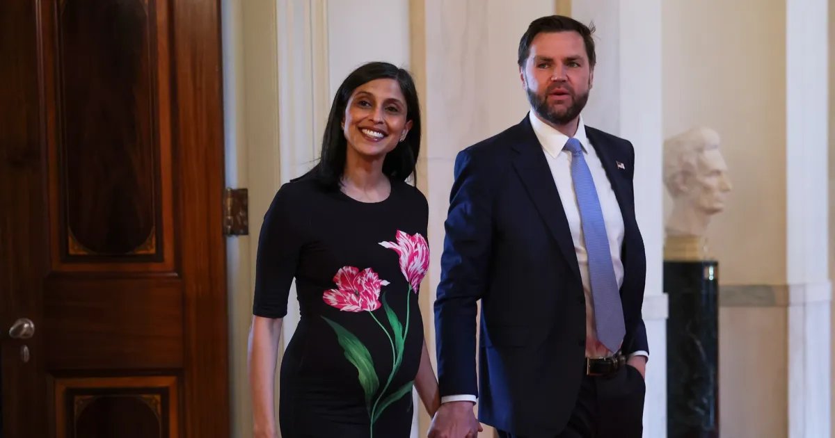 Usha Vance Reveals Details About Her Newborn Son’s Secret Service Protection
