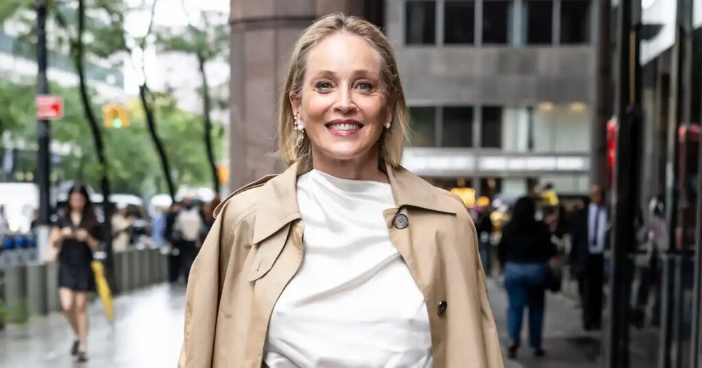 Sharon Stone's Stylish Fall Coat: The Essential Layer You'll Keep Reaching For