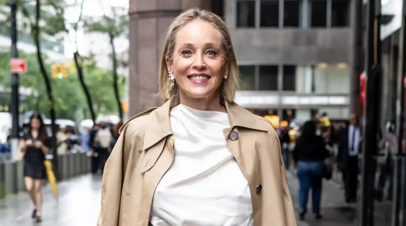 Sharon Stone's Stylish Fall Coat: The Essential Layer You'll Keep Reaching For