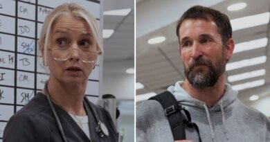 Katherine LaNasa of The Pitt Discusses the Dynamic Between Dana and Dr. Robby