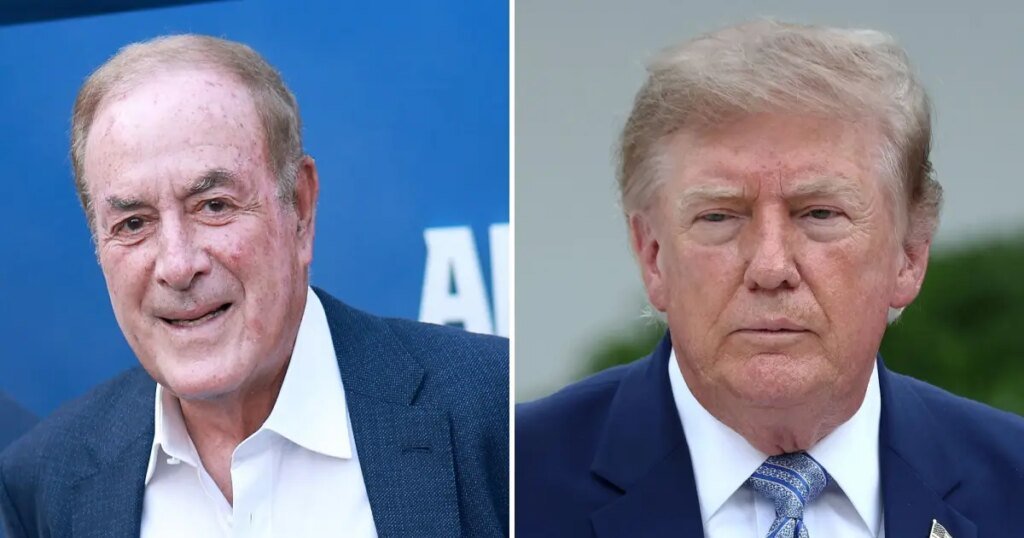Al Michaels Makes Jokes About Donald Trump’s 'Lake America'