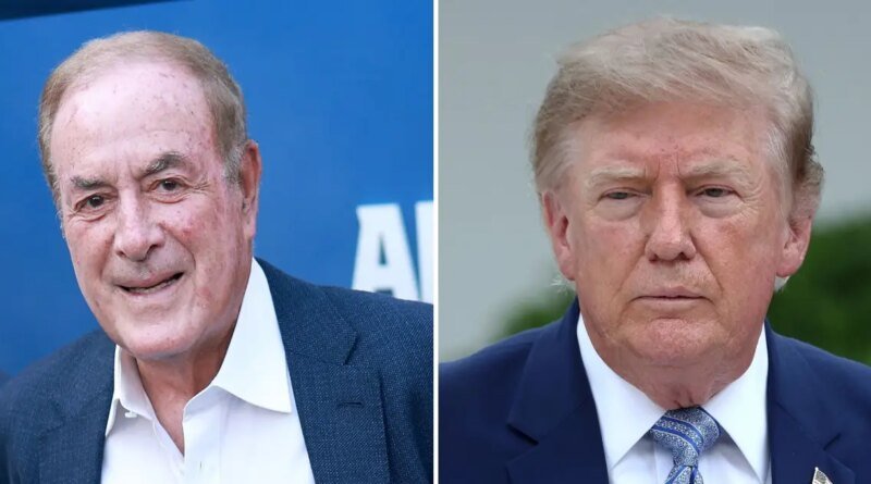 Al Michaels Makes Jokes About Donald Trump’s 'Lake America'
