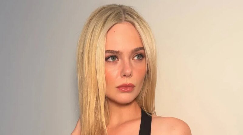Elle Fanning Dazzles in Stunning Black Dress Ahead of the 2026 Emmys