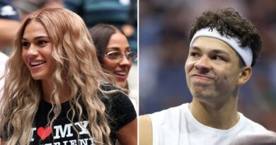 Trinity Rodman Rocks 'I Love My Boyfriend' T-Shirt at the US Open