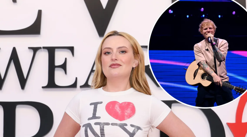 Amelia Dimoldenberg Mocks Ed Sheeran's Backlash on SNL UK