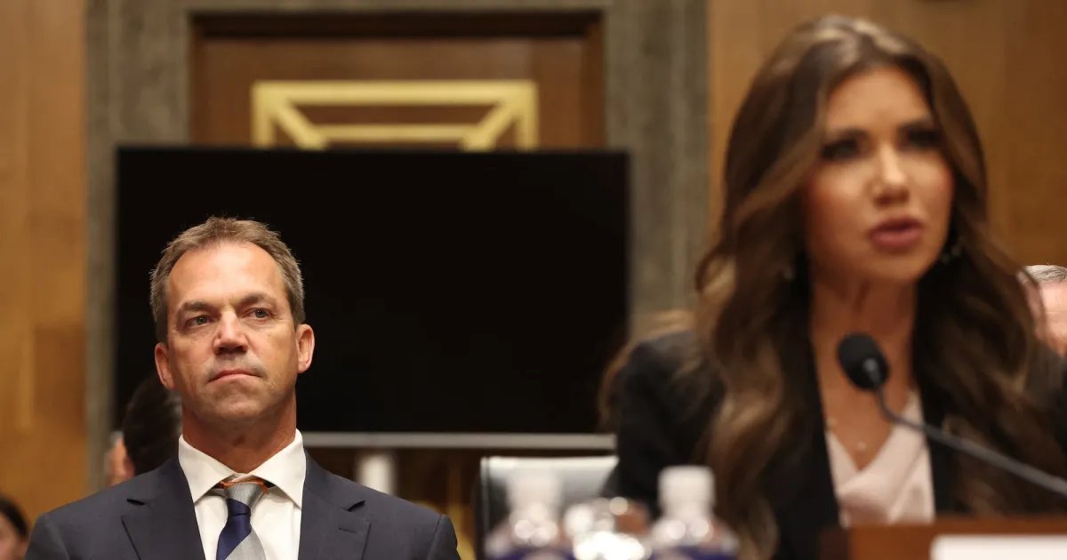 Kristi Noem’s Estranged Husband Speaks Out Following Divorce News