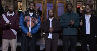 Knicks' Karl-Anthony Towns Jokes About NBA Finals Fouls on SNL