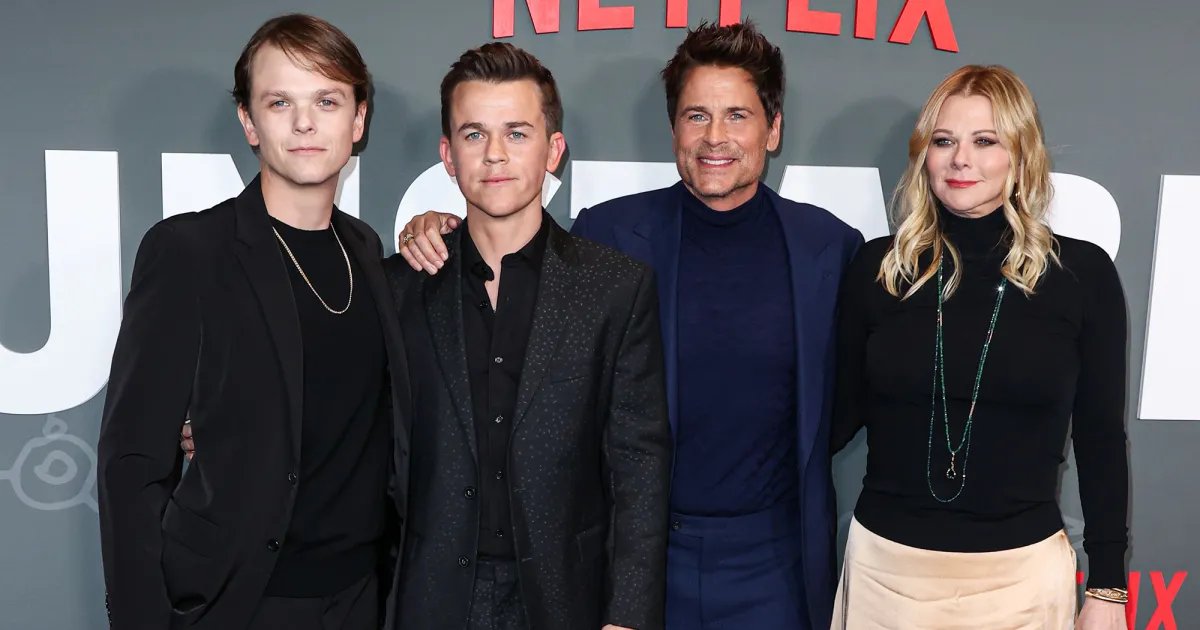 Rob Lowe’s Family: Wife Sheryl Berkoff and Their Two Sons, Plus Brother Chad Lowe